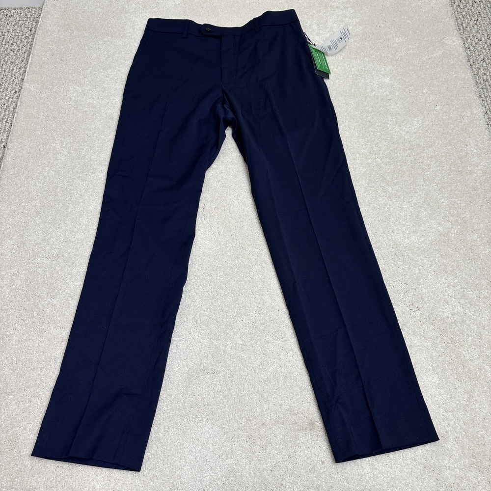Tommy Hilfiger Ryland 4-Way Stretch Pants Men's 31W‎ x 32L Navy Blue NWT Work